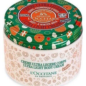 L'Occitane Limited Edition  5% Shea Winter Walk  Light Body Cream 4.5 oz SEALED